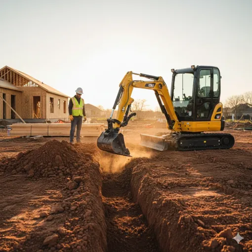 Travaux : comment creuser une tranchée efficace ?, Porto-Vecchio, LOCSAMAT