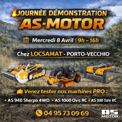 JOURNEE DEMONSTRATION AS-MOTOR, Porto-Vecchio, LOCSAMAT