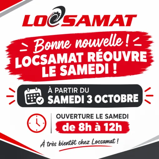 LOCSAMAT REOUVRE LES SAMEDIS! , Porto-Vecchio, LOCSAMAT