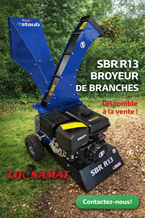 SBR R13 – Broyeur de Branches STAUB , Porto-Vecchio, LOCSAMAT